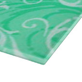 Mint Green Ornamental Cutting Board Snijplank (Hoek)