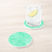 Mint Green Ornamental Onderzetter (Zijkant)
