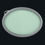 Mint Green Oval Metal Belt Buckle Gesp<br><div class="desc">Verhoog uw stijl met deze slanke mintgroene ovale riemgesp. Ontworpen voor degenen die tijdloze elegantie waarderen, beschikt dit accessoire over een soepele, moderne afwerking omlijst in duurzaam metaal. De zachte pasteltint maakt het een veelzijdige toevoeging aan elke garderobe, of je je nu verkleed voor een formeel evenement, een bruiloft of...</div>