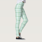 Mint Green Plaid Leggings (Rechts)