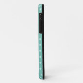 Mint Green Polka Dots Modern Pattern PD004 Case-Mate iPhone Case (Achterkant/links)