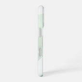 Mint Green Polygon Geometric iPhone 16 Hoesje (Rechterkant)
