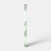 Mint Green Polygon Geometric Samsung Galaxy Hoesje (Linkerkant)