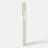 Mint Green Retro Typografie Gepersonaliseerd Case-Mate iPhone Case (Achterkant / Links)