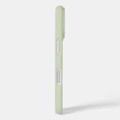 Mint Green Retro Typografie Gepersonaliseerd Case-Mate iPhone Case (Achterkant / Rechts)