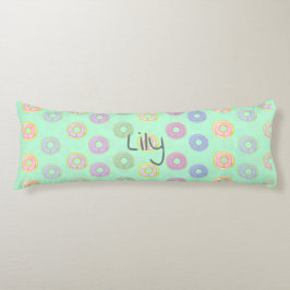 Mint Green Reversible Custom Donut Body Pillow Lichaamskussen