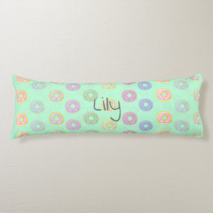 Mint Green Reversible Custom Donut Body Pillow Lichaamskussen