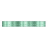 Mint Green Ribbon Bow Vrijgezellenfeest Grosgrain Lint (Voorkant)