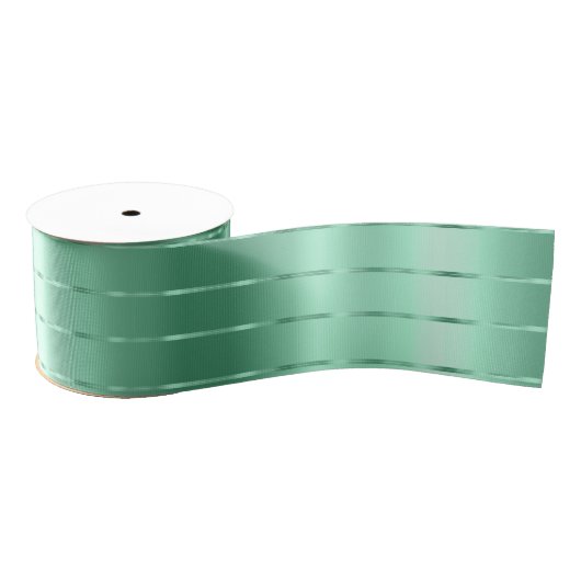 Mint Green Ribbon Bow Vrijgezellenfeest Grosgrain Lint (Spoel)