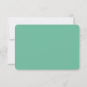 Mint Green RSVP zonder gereserveerde zitplaats te (Achterkant)