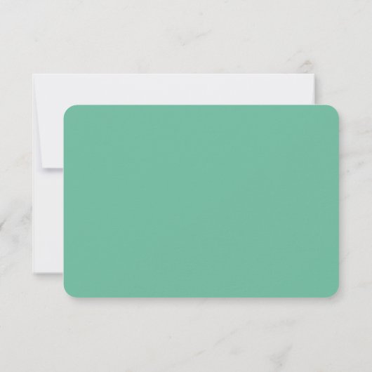 Mint Green RSVP zonder gereserveerde zitplaats te  (Achterkant)