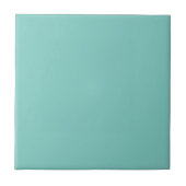 Mint Green Solid Color Tegeltje (Voorkant)