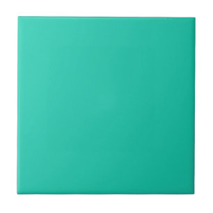 Mint Green Solid Color Tile Tegeltje