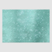 Mint Green Sparkle Tissuepapier (Voorkant)