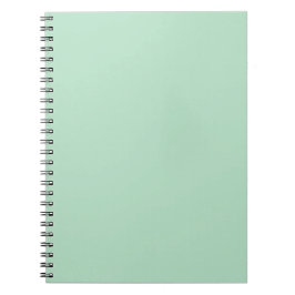Mint Green Spiral Notitieboek – Elegant en minimal