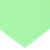 Mint Green Springtime Solid Color Tafelkleed (Gekanteld)