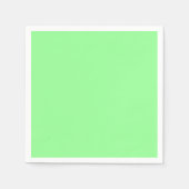 Mint Green Standard Cocktail Paper Napkin Servet (Voorkant)