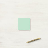 Mint Green Sticky Notes – Elegant & Functioneel (Op bureau)