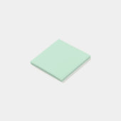 Mint Green Sticky Notes – Elegant & Functioneel (Schuin)