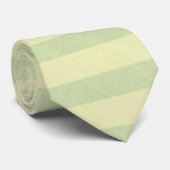 Mint Green Stripe Pattern Stropdas (Opgerold)