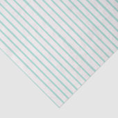 Mint Green Stripes Tissuepapier (Detail)