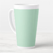 Mint Green Tall Latte Mok (Linkerhoek)