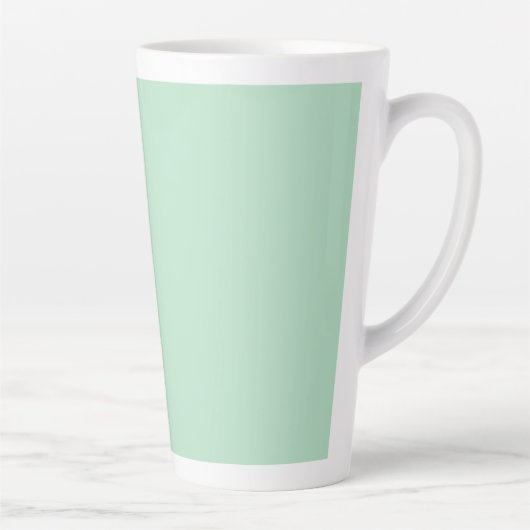 Mint Green Tall Latte Mok (Rechts)