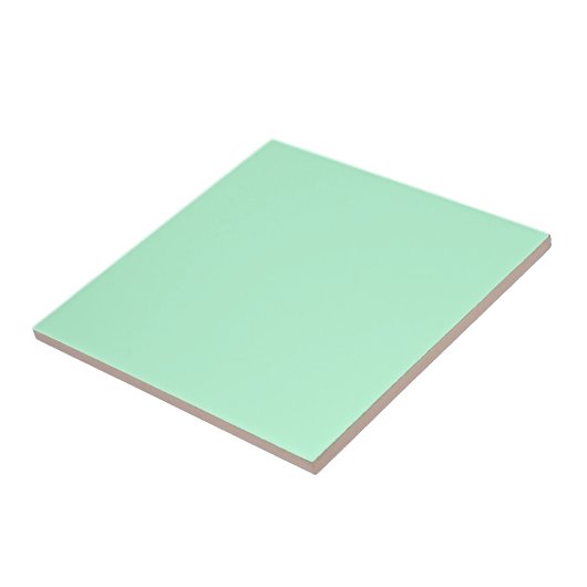 Mint Green Tegeltje (Zijkant)