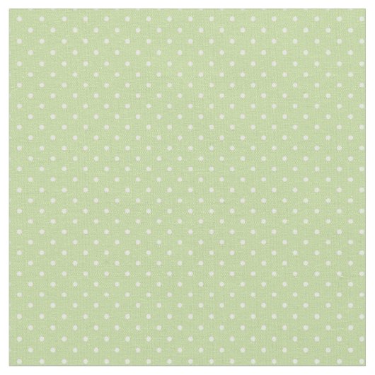 Mint Green Tiny Stippen Stof (Close Up)