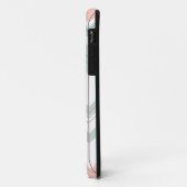 Mint Green Tribal Pattern Monogram iPhone 5 Hoesje (Achterkant/links)