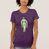  Mint Green Turban Turkije Art Nouveau T-shirt (Voorkant)
