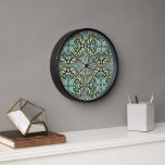 Mint Green Turquoise Hip Bohemian Bali Art Motif<br><div class="desc">Mooie hedendaagse blauwgroen blauwe, aqua turquoise, munt groen, ochrebruin, wit en zwart gekleurd mozaïekpatroon van Bohemen. Moderne, fashionable, eclectische en trendy design voor de artistieke huisdecorator of de artsyheuptrendsetter, de retro-kunststijl of de abstracte geometrische bewegingsomvergooi. Verkrijgbaar op allerlei populaire home décor accenten en trending mode geïnspireerde accessoires voor het versieren...</div>