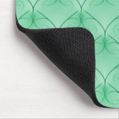 Mint Green Unparallelleed Elegance Mousepad Muismat (Hoek)
