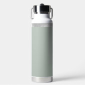 Mint green water bottle waterfles (Voorkant)