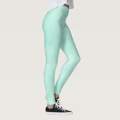 Mint Green Waterverf lichtgroen Leggings (Rechts)