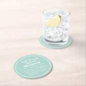 Mint Green Wedding Hartelijk dank voor Onderzetter (Insitu)