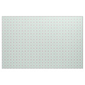 Mint Green White Grey Quatrefoil Patroon Stof (Fat Quarter)