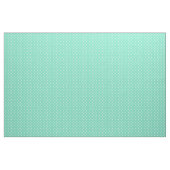 Mint Green White Polka Dot Spot Pattern Stof (Yard (91,4 cm))