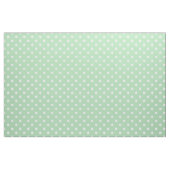 Mint Green & White-Stippen | Stof (Fat Quarter)