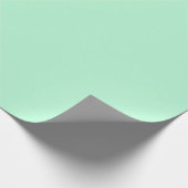 Mint Green Wrapping Paper Cadeaupapier (Hoek)