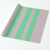 Mint Green Wrapping Paper Cadeaupapier (Uitgerold)