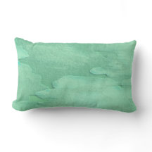 Mint Green Zee Textured Pillow