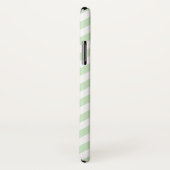 Mint Green Zig Zag Pattern Case-Mate iPhone Case (Achterkant / rechts)