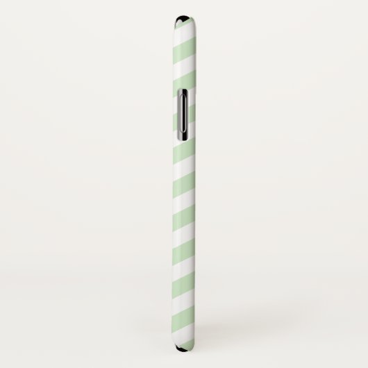 Mint Green Zig Zag Pattern Case-Mate iPhone Case (Achterkant / rechts)