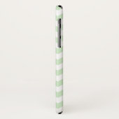 Mint Green Zig Zag Pattern Case-Mate iPhone Case (Achterkant/links)