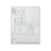 Mint Groen | Dagelijkse planner | 5 en 1 Food Jour Notitieblok (Linkerzijde)
