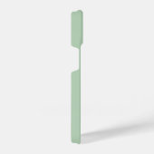 Mint Groen Eenvoudig Minimalistisch Eigen Naam Scr iPhone Hoesje (Rechterkant)