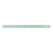 Mint Groen Effen Kleur Satijnen Lint (Voorkant)