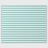 Mint, groen en wit strippes, omslagpapier cadeaupapier (Vlak)