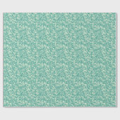 Mint groen glitter en schittert. cadeaupapier (Vlak)